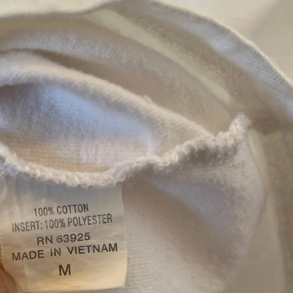 XG Extreme Quality White Stripe Tee Early 2000s Skate Surf Style Size M - Picture 11 of 14